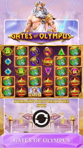 Gates of Olympus in portrait